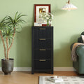 Tall Mid-Century Dresser with 4 Large Drawers, or Office by LSKTGA