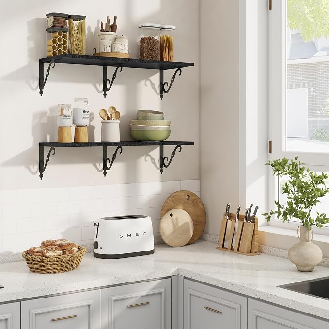 RICHFOCUS 12 Inch Deep Floating Shelves - Image 2