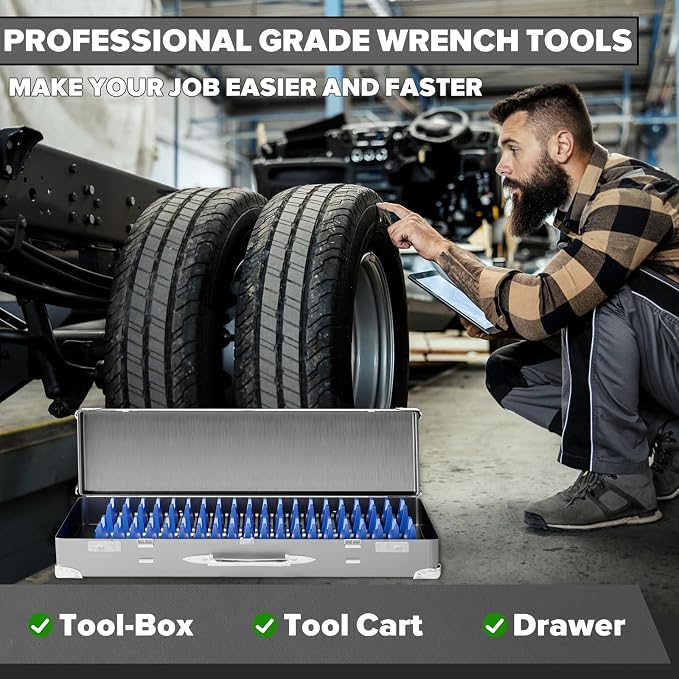 40PCS Modular Wrench Organizer Wrench Holder - Image 8