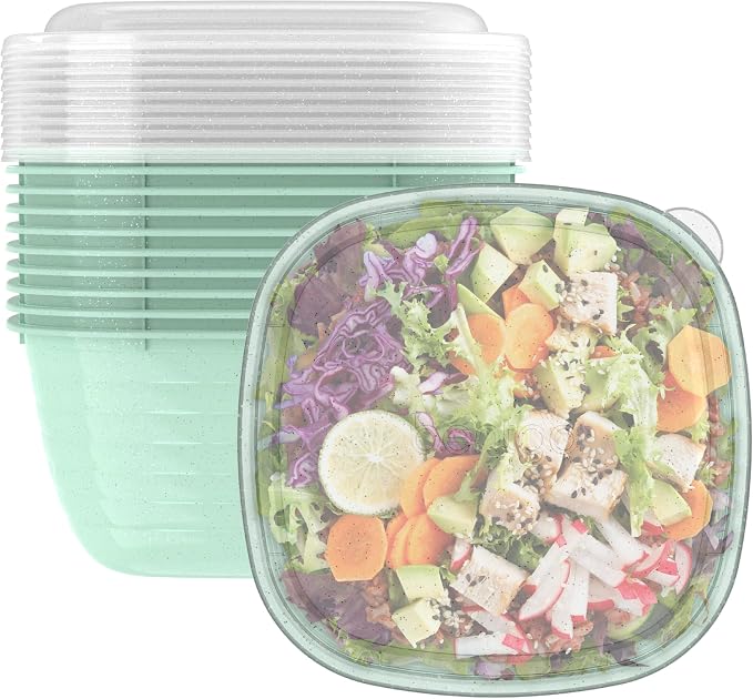 Bentgo Prep - 1-Compartment Bowls - Reusable, Microwaveable by Bentgo