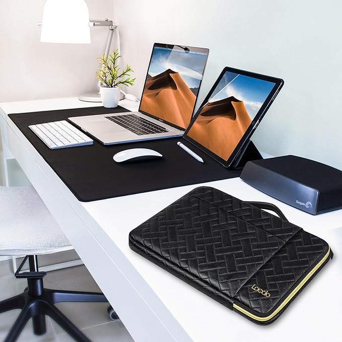 Lacdo 360° Protective 14 Inch Laptop Sleeve Case - Image 7