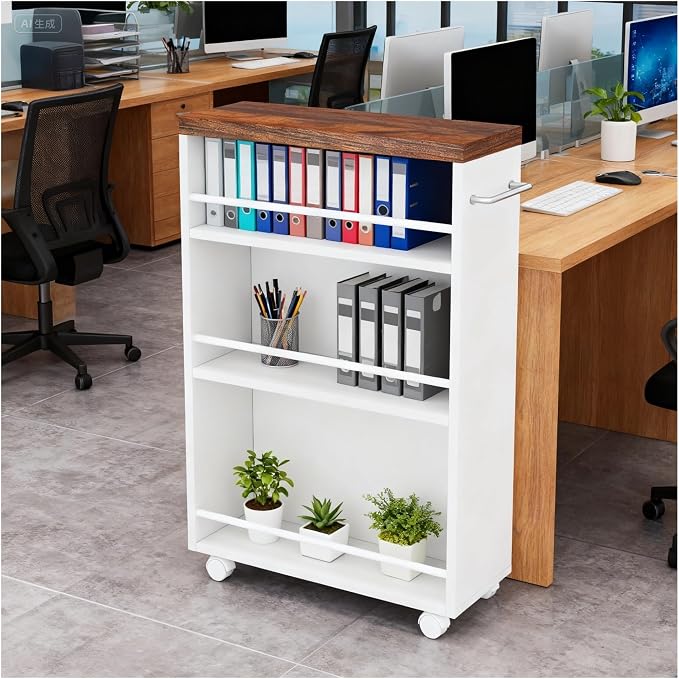 Slim Rolling Storage Cart - Image 9