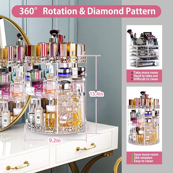 V-HANVER Makeup Organizer Combo - Image 2