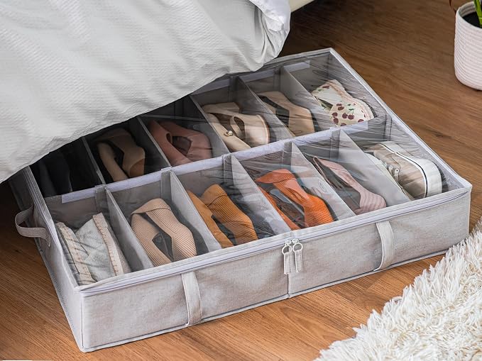 StorageWorks Shoe Organizer for Closet, Fits up to 24 Pairs - Image 5