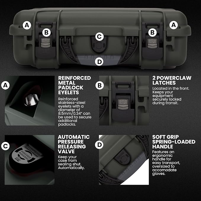 NANUK 910 Waterproof Watch Case - Image 6