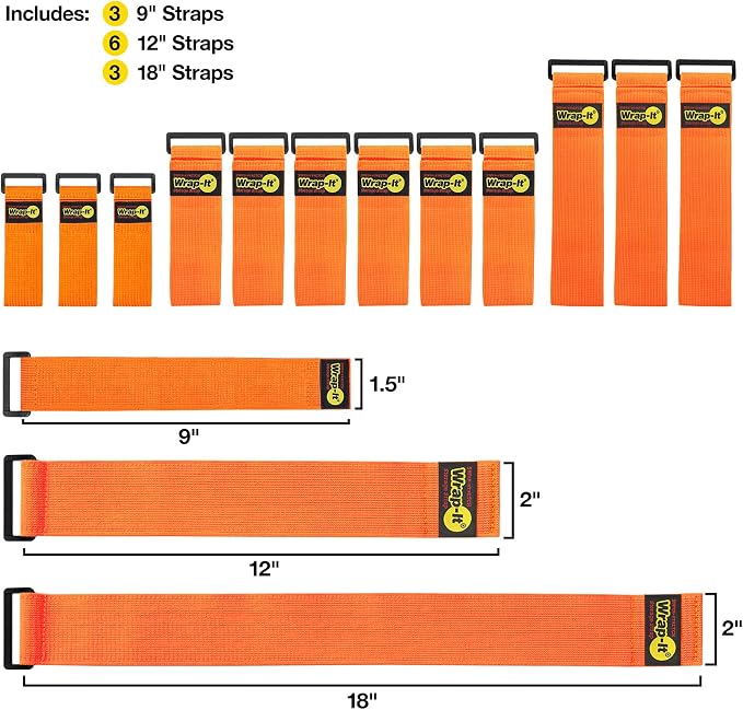 Super-Stretch Wrap-It Storage Straps - Image 3