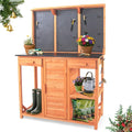 Outdoor Potting Bench, Wooden Potting Table by Agitree