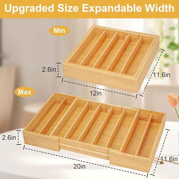 MinBoo Bamboo K Cup Holder for Drawer or Countertop Coffee Pod Holder - Image 3