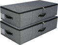 AMJ Foldable Under Bed Storage Basket Container by OrderlyhomeBoundlesslove