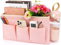 Bedside Organizer with Fixed Straps and Water Bottle Holder by Lilithye