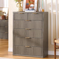 LEYAOYAO Fluted 6 Drawers Dresser by LEYAOYAO-Findtheshiningpointofyourideallife%EF%BC%81