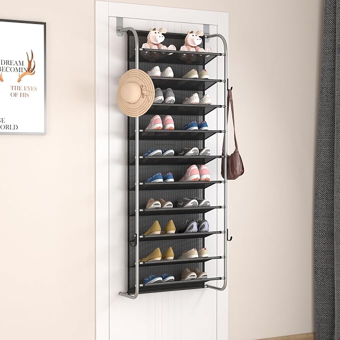 10 Tier Shoe rack Hanging Shoe Storage the door shoe rack - Image 5