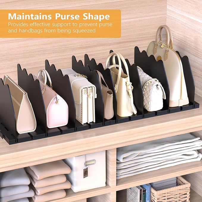 Ronlap Purse Storage Organizer for Closet, 4 Pack - Image 5