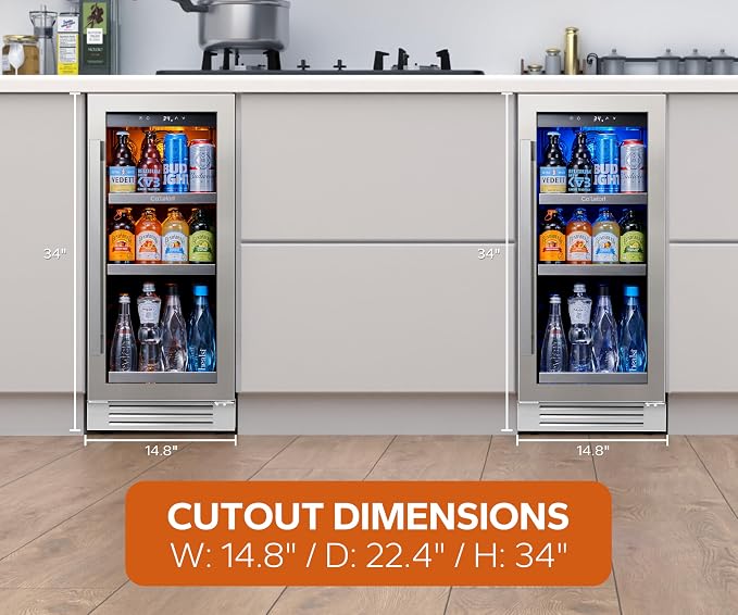 Ca'Lefort Beverage Refrigerator Cooler - Image 7