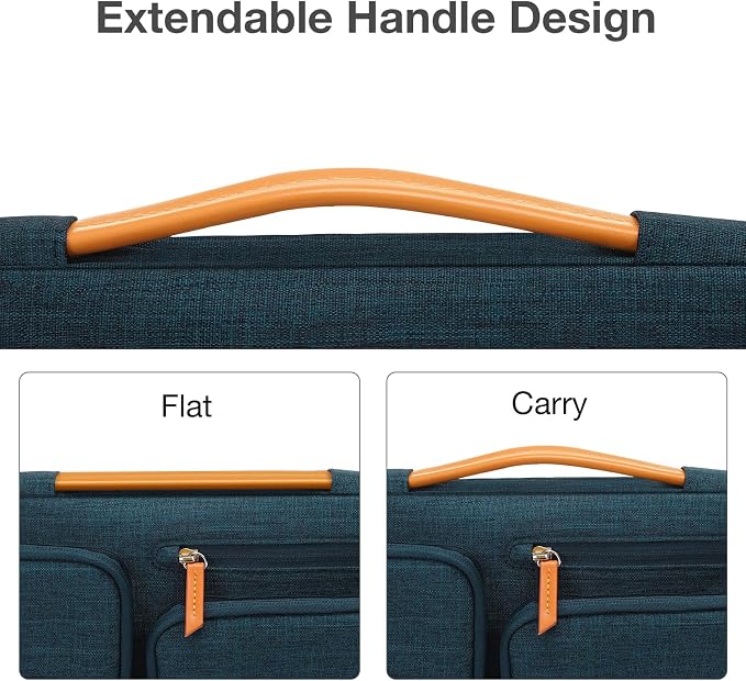 MOSISO 360 Protective Laptop Case 15 inch, 15 inch Laptop Sleeve Compatible - Image 5