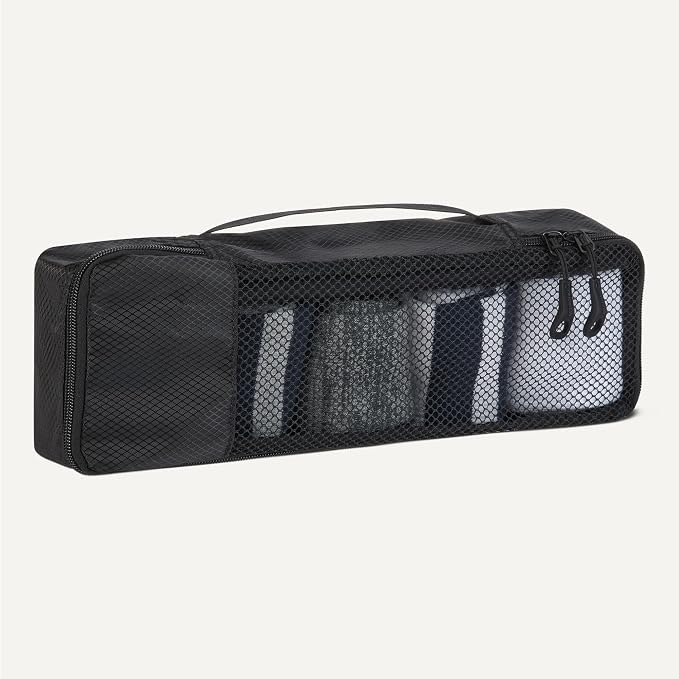 Amazon Essentials 4-Piece Packing Cubes Travel Accessories Set, Luggage - Image 4
