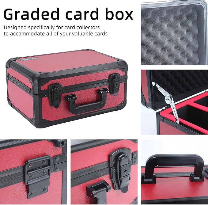 Graded Card Storage Box; Durable Sports, PSA Card Storage Case- Trading Card - Image 3