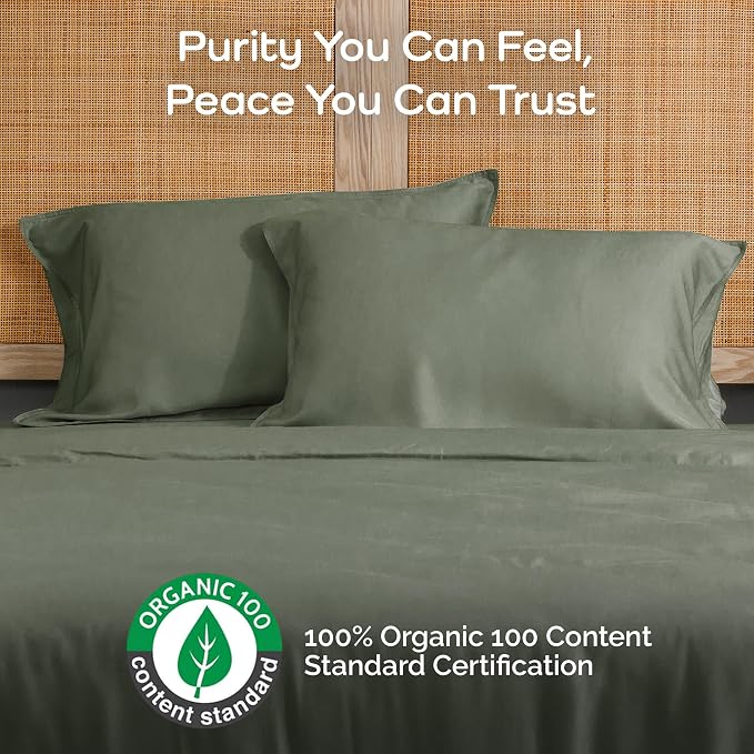 Pillow Cases King Size Set of 2 Pillowcases 100% Viscose from Bamboo Cooling - Image 2