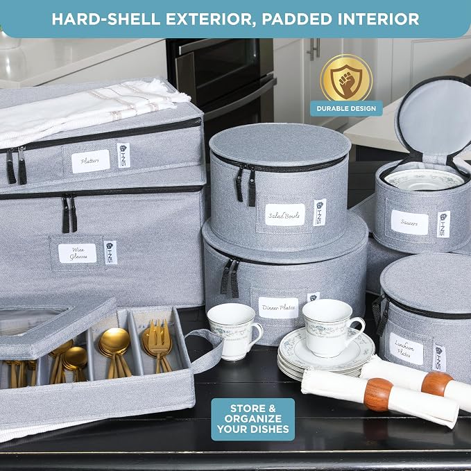 Hard Shell China Storage Containers 8-Piece Set Moving Boxes - Image 9