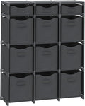 12 Cube Closet Organizers And Storage | Includes All Storage Cube Bins | Easy by Neaterize
