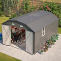 Large Outdoor Storage Shed, Utility Tool Shed by Hohuqeri