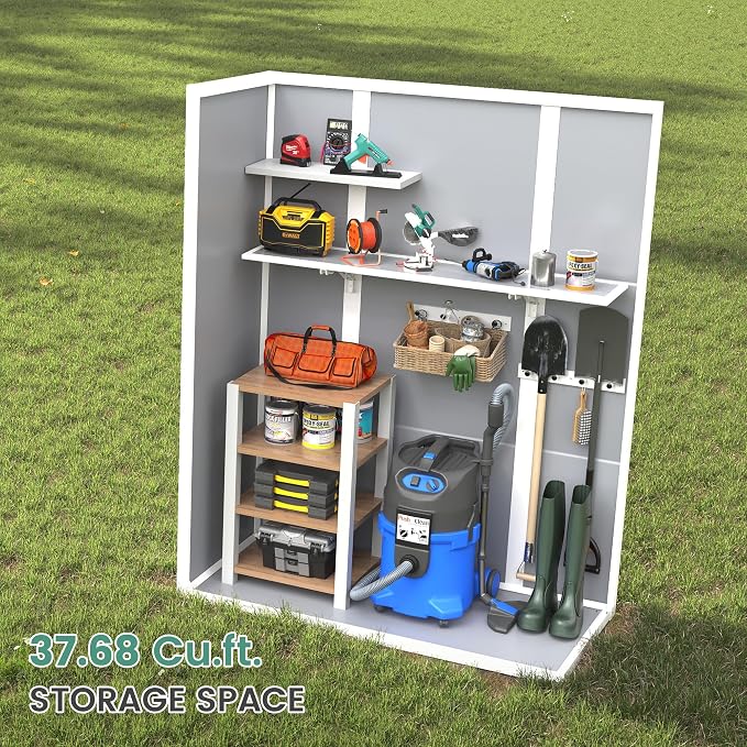 UDPATIO 38 Cu.ft Resin Outdoor Storage Shed - Image 8