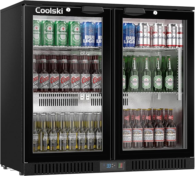 Coolski Back Bar Cooler Commercial Undercounter Refrigerator by Coolski