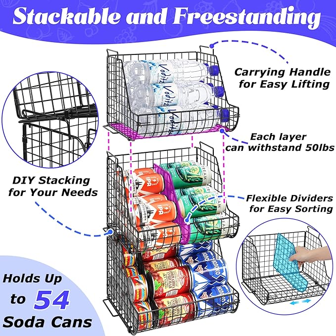 Stacking Can Dispensers 3 Tier - Image 3