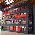 48" W Metal Shelving 5 Tier Garage Shelving 3000LBS Storage Shelves Adjustable by Unknown