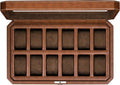 ROTHWELL 12 Slot Leather Watch Box by RothwellSanFrancisco