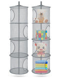 Libeder Mesh Hanging Storage Space Saver Bags Organizer, Foldable Storage by Libeder