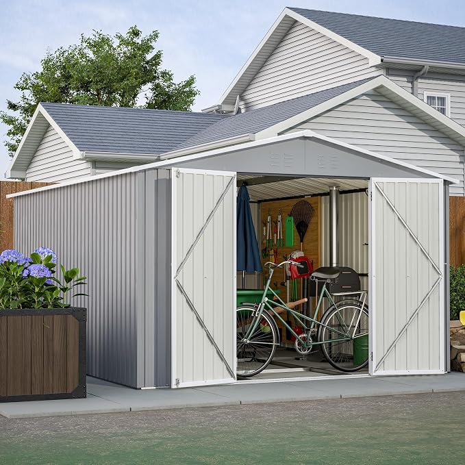 10x12 FT Outdoor Storage Shed - Image 2