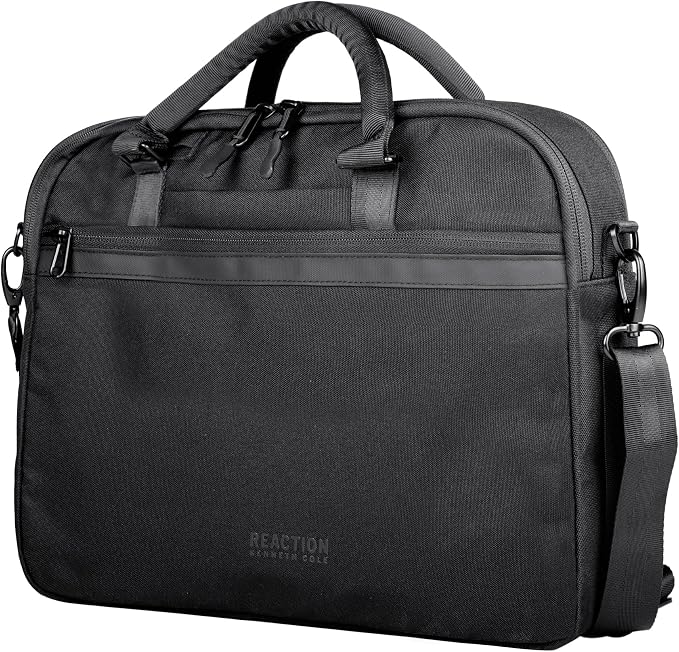 Kenneth Cole Recycled Polyester Slim 16" Laptop Business Briefcase by KennethCole