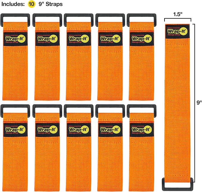 Super-Stretch Wrap-It Storage Straps - Image 3
