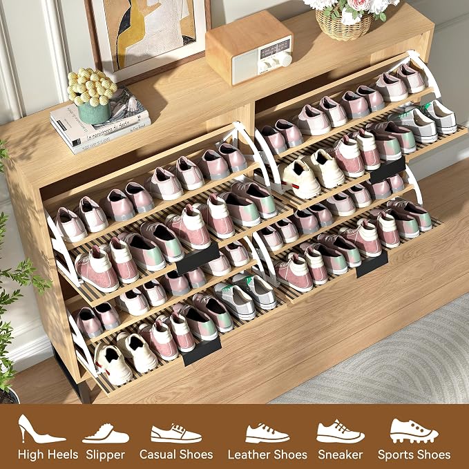 Shoe Storage Cabinet for Entryway - Image 7