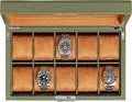 ROTHWELL 10 Slot Leather Watch Box by RothwellSanFrancisco