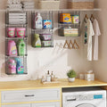 4-Pack Hanging Laundry Room Organizer：Foldable Laundry Room Organizaton Wire by Sonyabecca