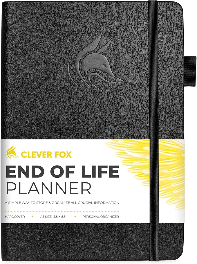 Clever Fox End of Life Planner – Final Arrangements Organizer by CleverFox