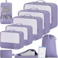 BAGAIL 9 Set Packing Cubes Luggage Packing Organizers by BAGAIL