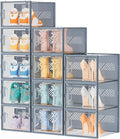 Shoe Storage, 12 Pack X-Large Shoe Organizer by DecorateYourHome