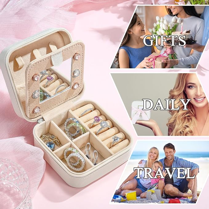 Parima Small Jewelry Box for Girls, Initial Jewelry Boxes for Girls | Small - Image 7