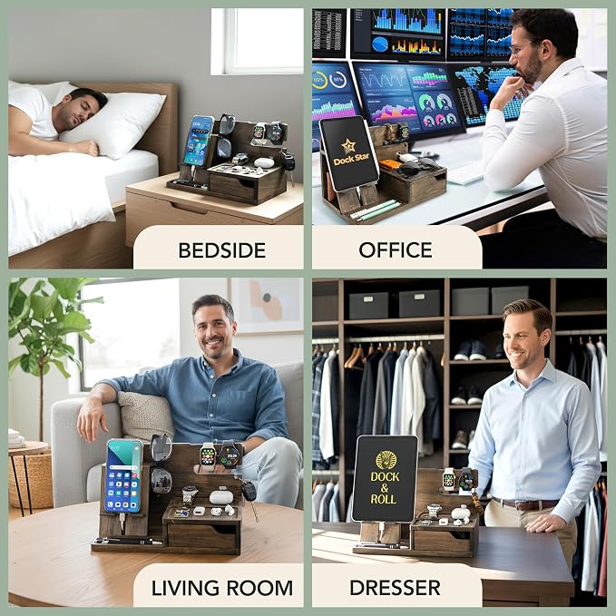 Nightstand Organizer- Bedside Docking Station - Image 8