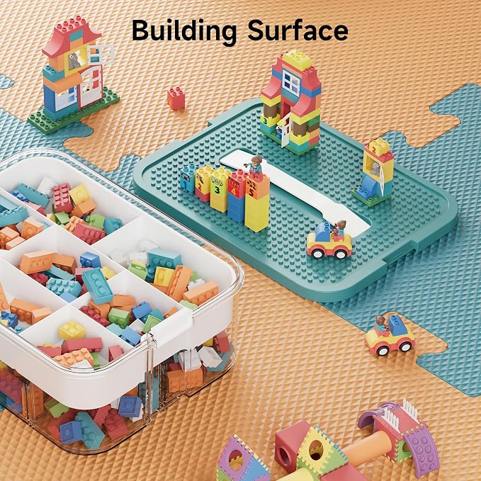 Organizers Storage Box for lego: Plastic Stackable Storage Case - Image 4