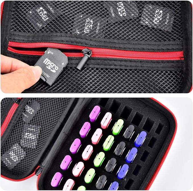 USB Flash Drive Case 37 Slots SD Cards Thumb Drive Memory Card Holder SD SDXC - Image 2