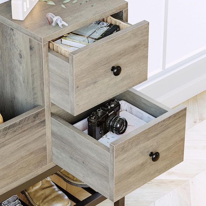 IRONCK Entryway Bench, Shoe Storage Bench - Image 5