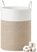 SONGMICS Laundry Hamper, Cotton Rope Laundry Basket by SONGMICSbySONGMICSHOME