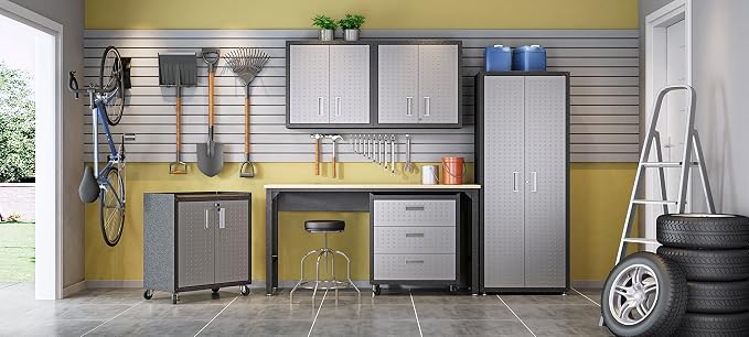 Manhattan Comfort Fortress Collection Convenient Durable Mobile Garage Chest - Image 10
