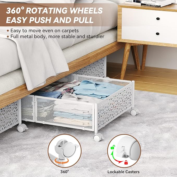 Under Bed Storage, Under the Bed Storage Containers - Image 4
