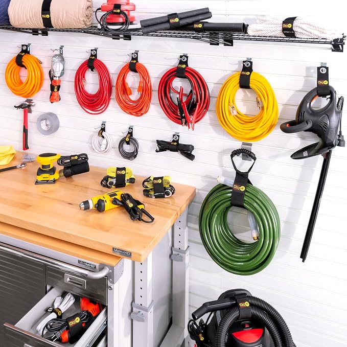 Heavy-Duty Wrap-It Storage Straps, Blaze Orange - Image 8