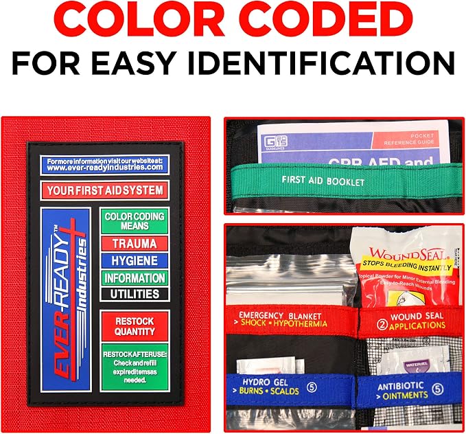 Ever-Ready Industries Outdoor Protection and Workplace First Aid Kit - Image 2